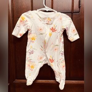 Baby Girl Carter's Floral Sleep & Play Size 3M